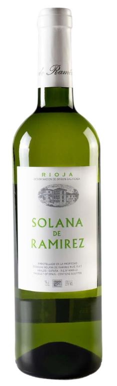 Solana de Ramirez DO Rioja Blanco 75cl