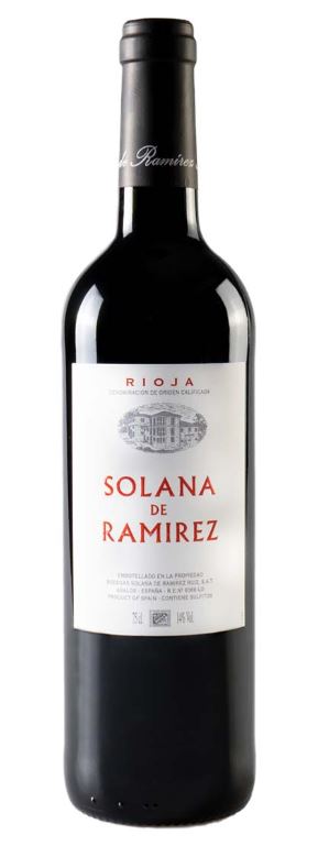 Solana de Ramirez DO Rioja Tinto 75cl